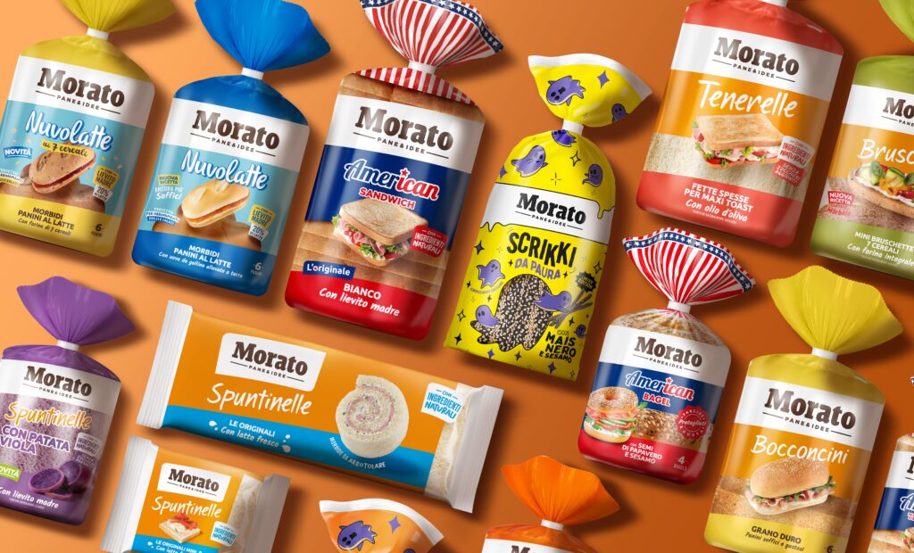 Morato Pane sceglie Asterisco per il nuovo packaging system