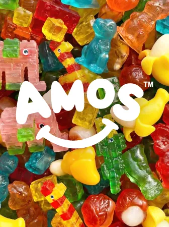 Asterisco Creative Agency firma il lancio italiano di Amos Sweets.